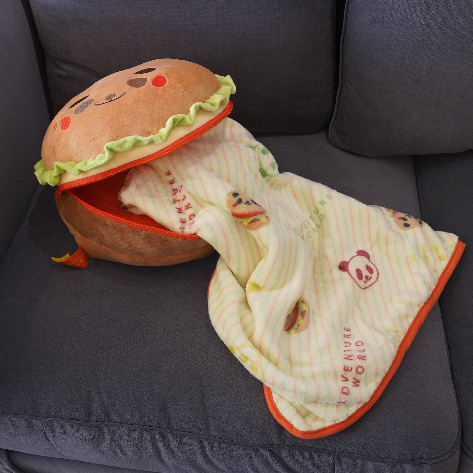 アドベンチャーワールド公式ブランケットインパンダバーガー