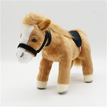 ウマ（ハフリンガー）　ぬいぐるみ