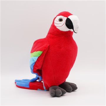 ベニコンゴウインコぬいぐるみ