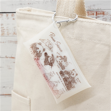 パンダスケッチ　マルチポーチ