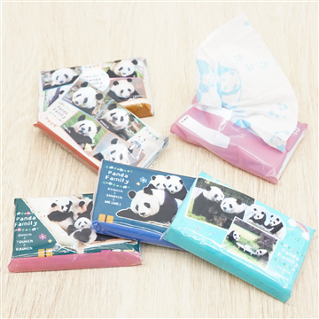 Panda Journey～しあわせの足あと～　ポケットティッシュ