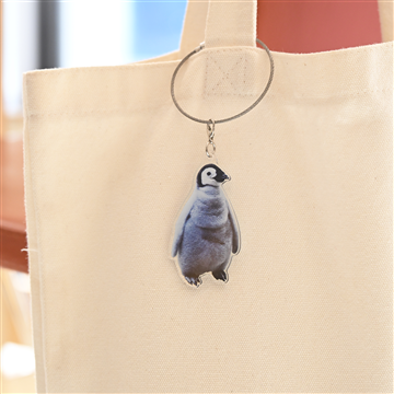 エンペラーペンギンBaby アクリルワイヤーキーホルダー