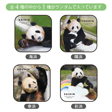 Panda Journey～しあわせの足あと～　ブラインドミニタオルvol.3