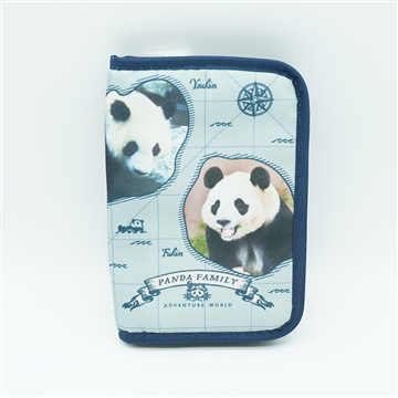 Panda Journey～しあわせの足あと～　手帳ポーチ