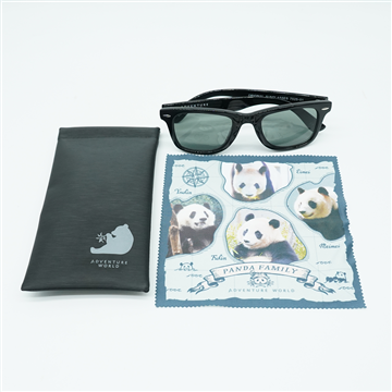 Panda Journey～しあわせの足あと～　ケース付きサングラス