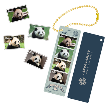 Panda Journey～しあわせの足あと～　フォトグレイキーホルダーvol.5