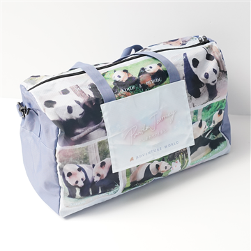 Panda Journey～しあわせの足あと～ ボストンバッグ