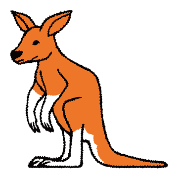 アカカンガルー