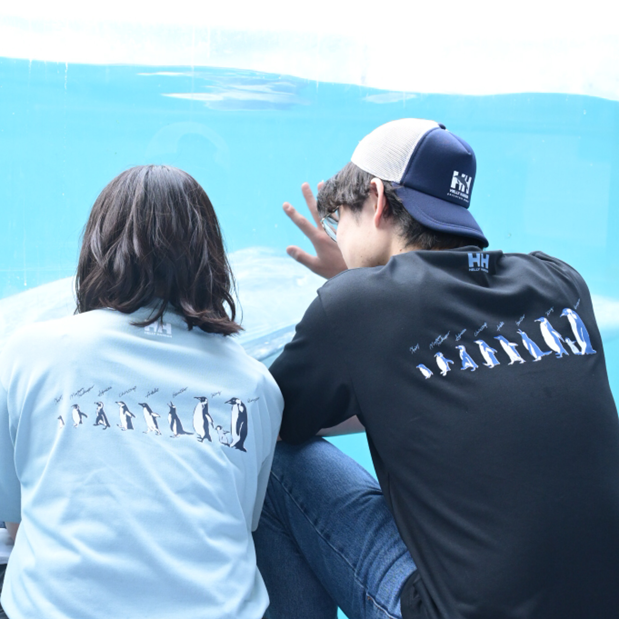 ペンギン着用写真